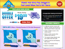 Tablet Screenshot of kittycatmat.com